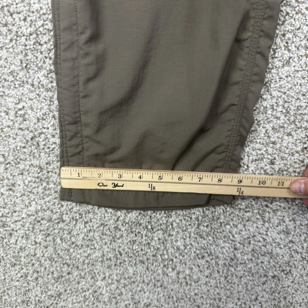 The North Face Paramount Convertible Pants Men's 38X32 Brown Outdoor Performance